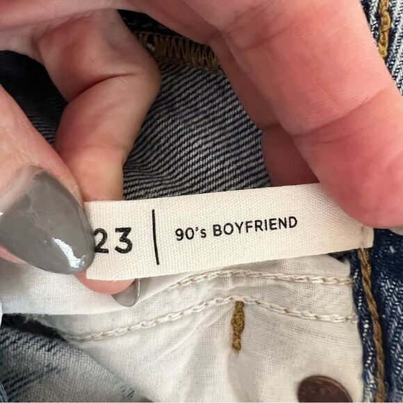 PACSUN bleached jeans ๐ wide leg ๐ 90โs Boyfriend ๐ size 23 - Picture 7 of 8